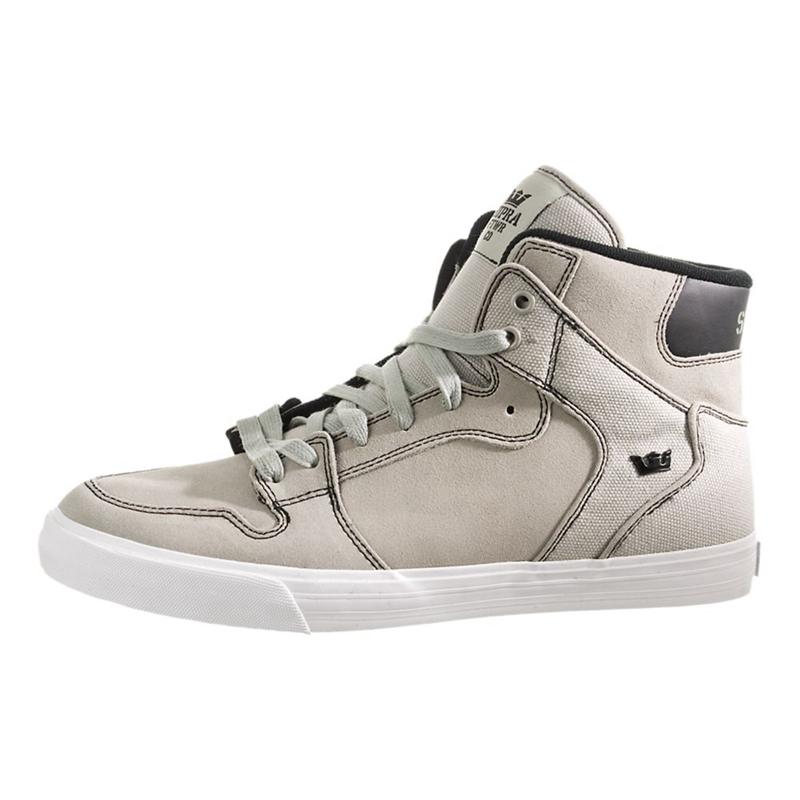 Zapatillas Altas Supra Argentina Mujer - VAIDER Gris (NHXMU-0625)